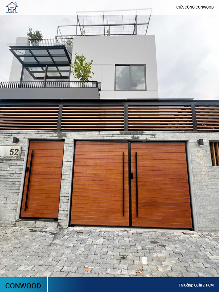 cửa cổng conwood