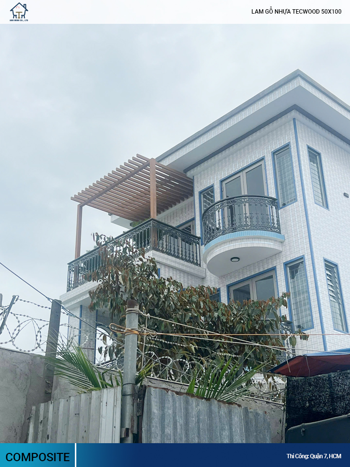 lam gỗ nhựa cho ban công