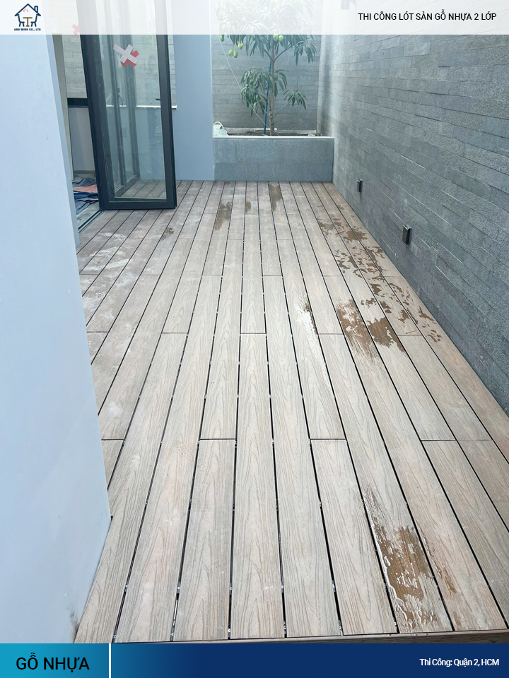 sàn gỗ nhựa tại quận 2