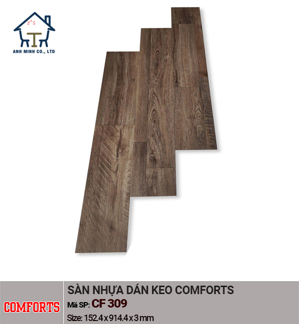 Sàn nhựa dán keo COMFORTS