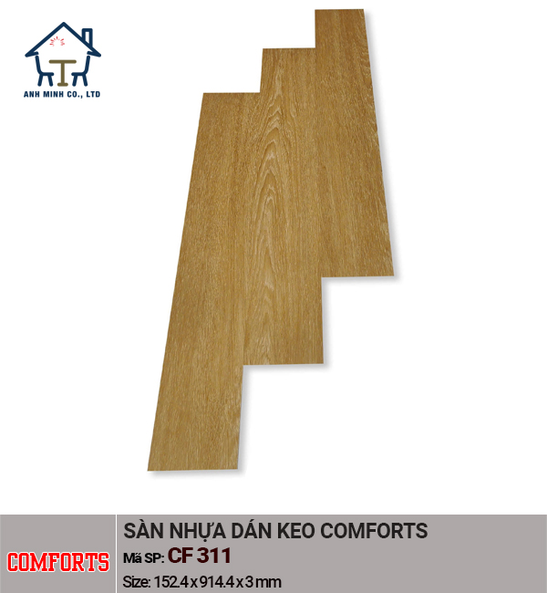 Sàn nhựa dán keo COMFORTS