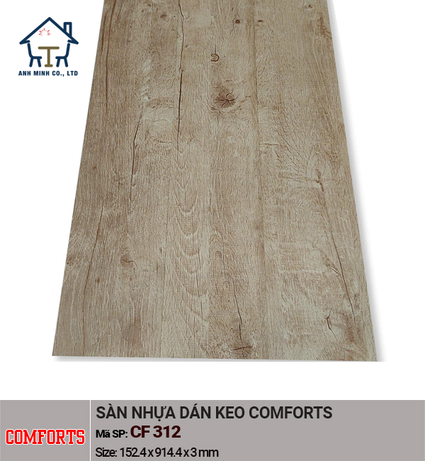 Sàn nhựa dán keo COMFORTS