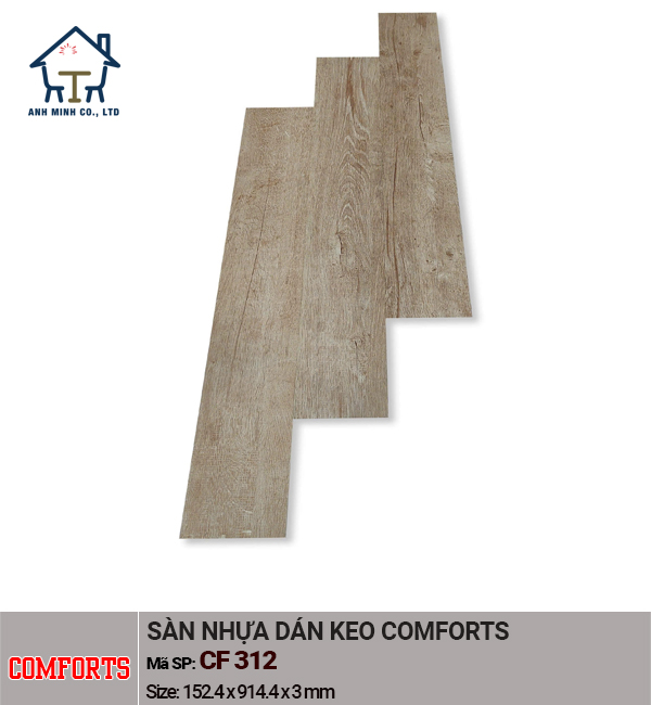 Sàn nhựa dán keo COMFORTS