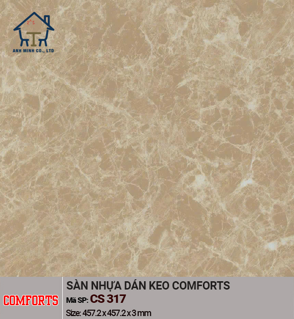 Sàn nhựa dán keo COMFORTS