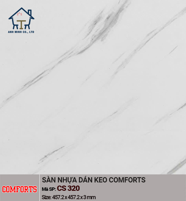 Sàn nhựa dán keo COMFORTS