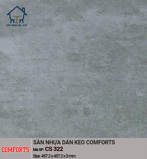 Sàn nhựa dán keo COMFORTS