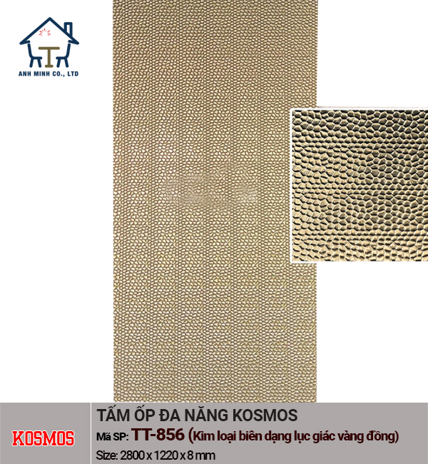 Tấm Ốp Sợi Than Tre Kosmos