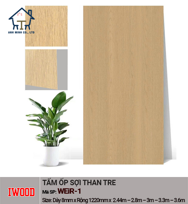 Tấm Ốp Đa Năng iWood Vân Ghim Gỗ