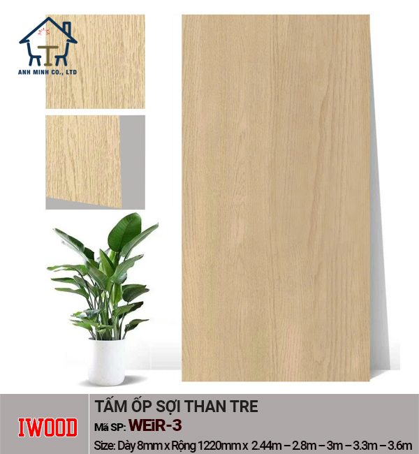 Tấm Ốp Đa Năng iWood Vân Ghim Gỗ
