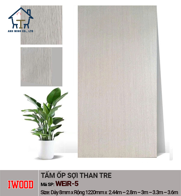 Tấm Ốp Đa Năng iWood Vân Ghim Gỗ