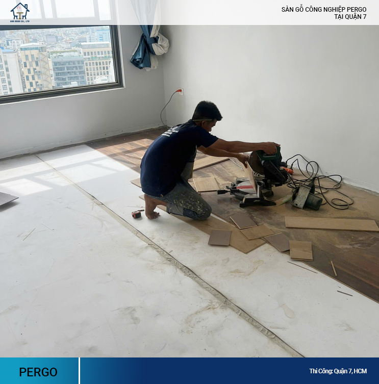 sàn gỗ công nghiệp Pergo