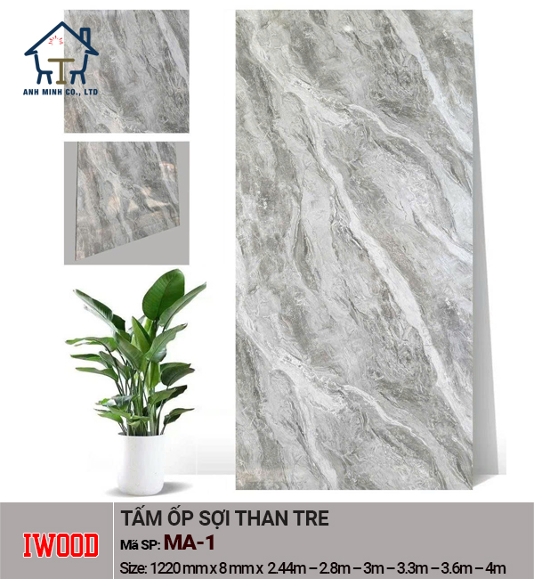 Tấm Ốp Sợi Than Tre
