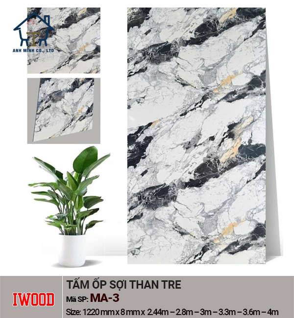 Tấm Ốp Sợi Than Tre