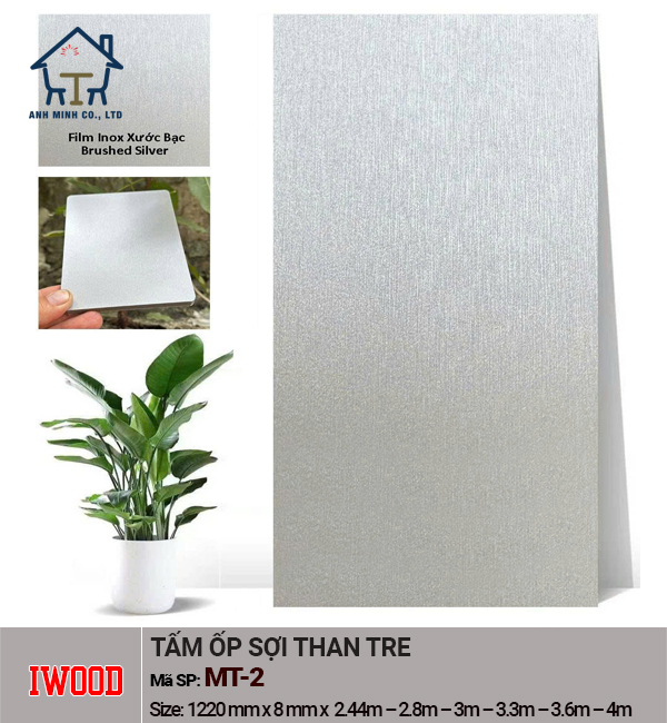 Tấm Ốp Đa Năng Sợi Than Tre