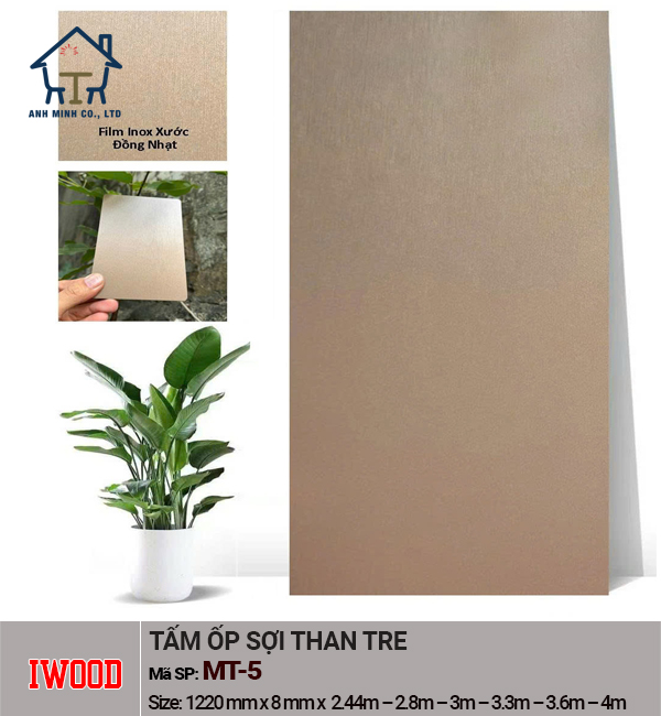 Tấm Ốp Đa Năng Sợi Than Tre