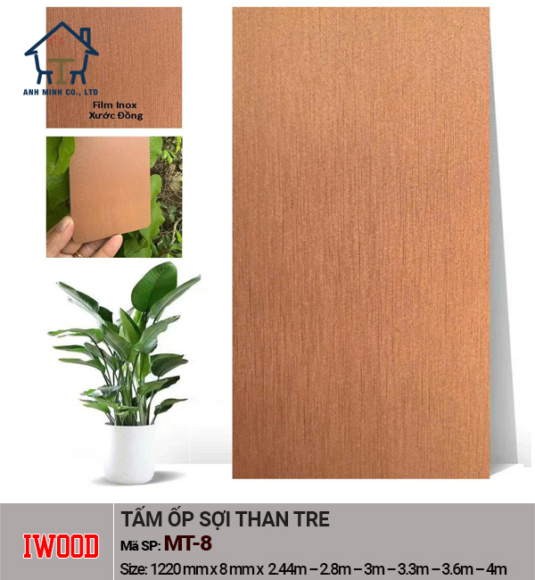 Tấm Ốp Đa Năng Sợi Than Tre