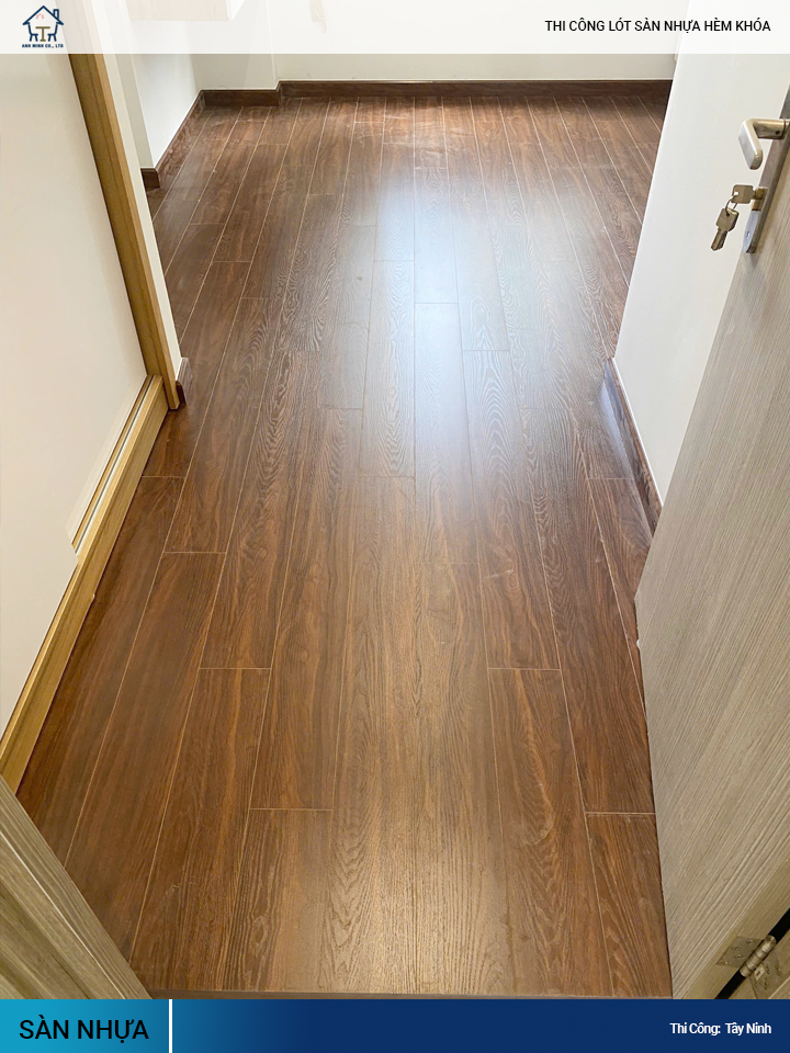 sàn nhựa hèm khóa cao cấp
