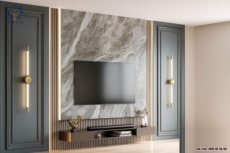 Tấm Ốp Đa Năng Than Tre Vân Đá