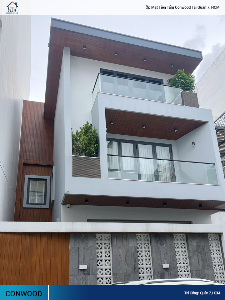Conwood ốp mặt tiền