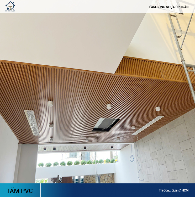 tấm lam sóng ốp trần