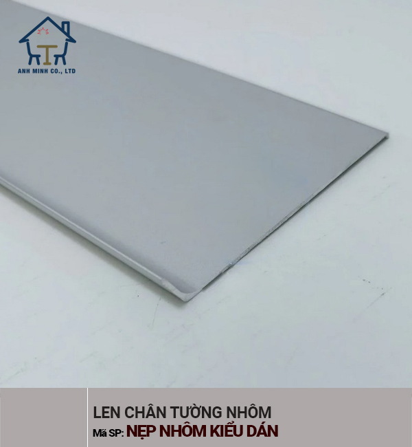 len chân tường nhôm