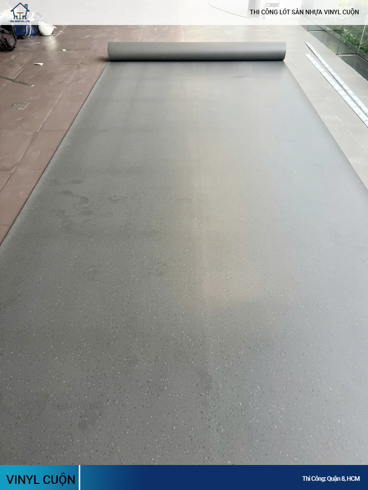 Sàn Nhựa Cuộn Vinyl