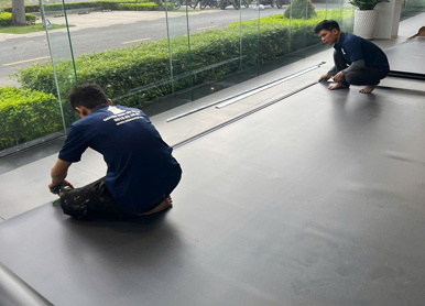 Sàn Nhựa Cuộn Vinyl