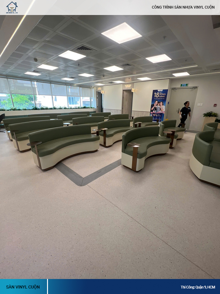 sàn nhựa vinyl cuộn