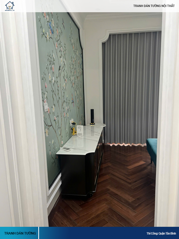 Tranh 3D Dán Tường Nội Thất
