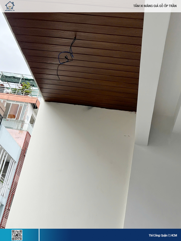 tấm xi măng ốp trần