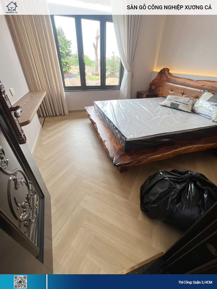 sàn gỗ công nghiệp