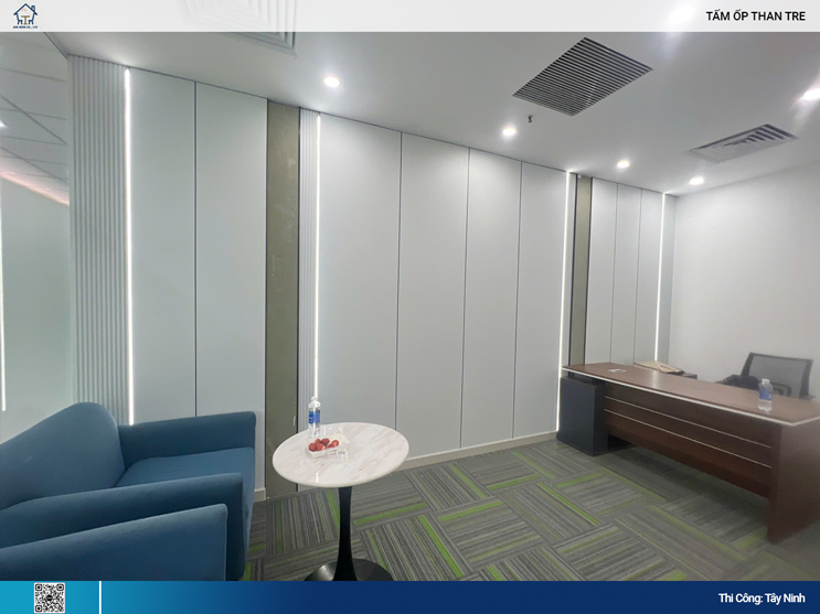 Thi Công Tấm Ốp Than Tre