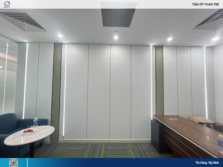 Thi Công Tấm Ốp Than Tre