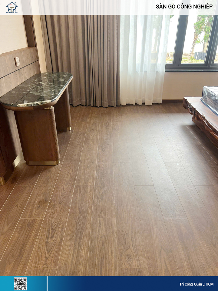 sàn gỗ công nghiệp tại Quận 3