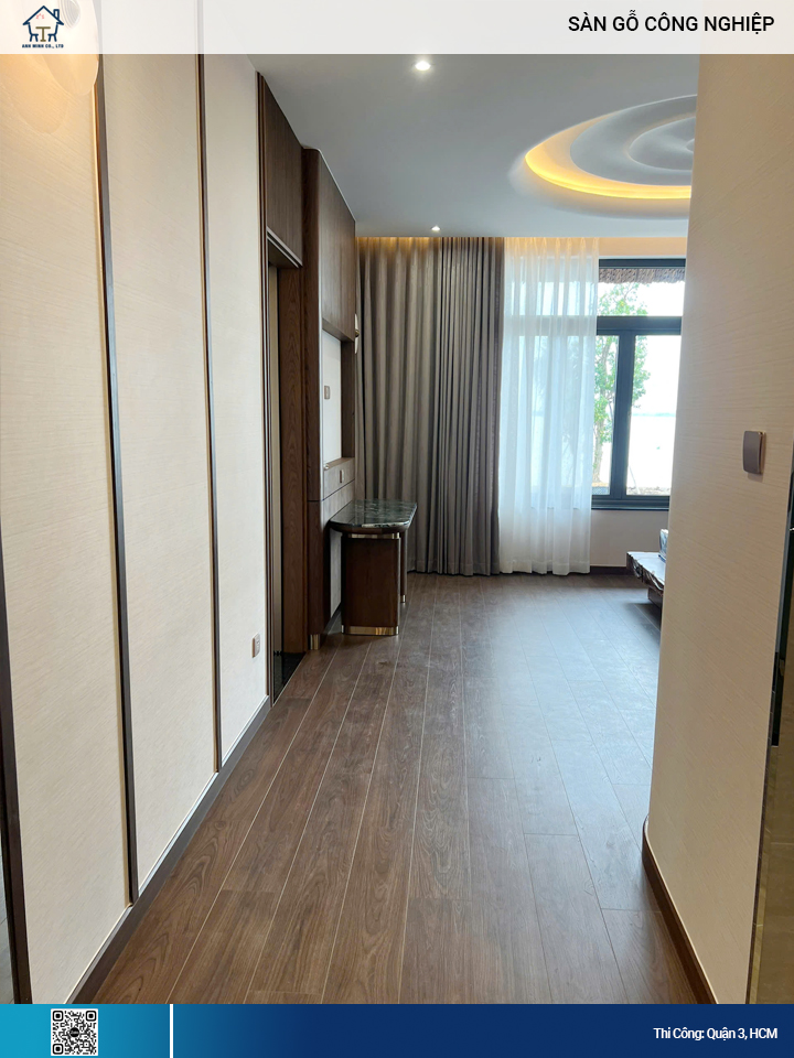 sàn gỗ công nghiệp tại Quận 3