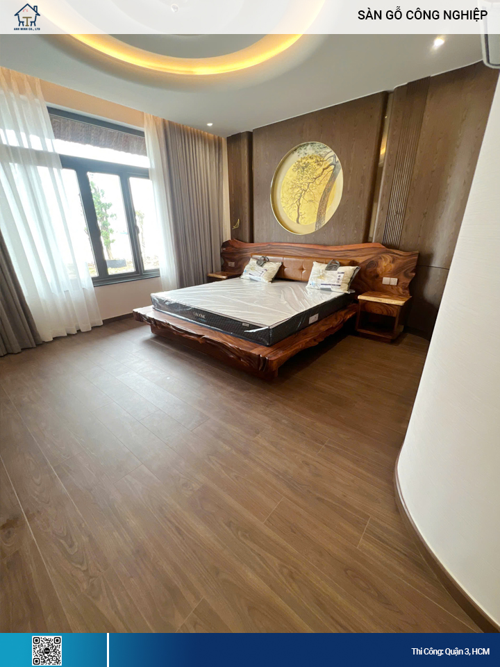 sàn gỗ công nghiệp tại Quận 3