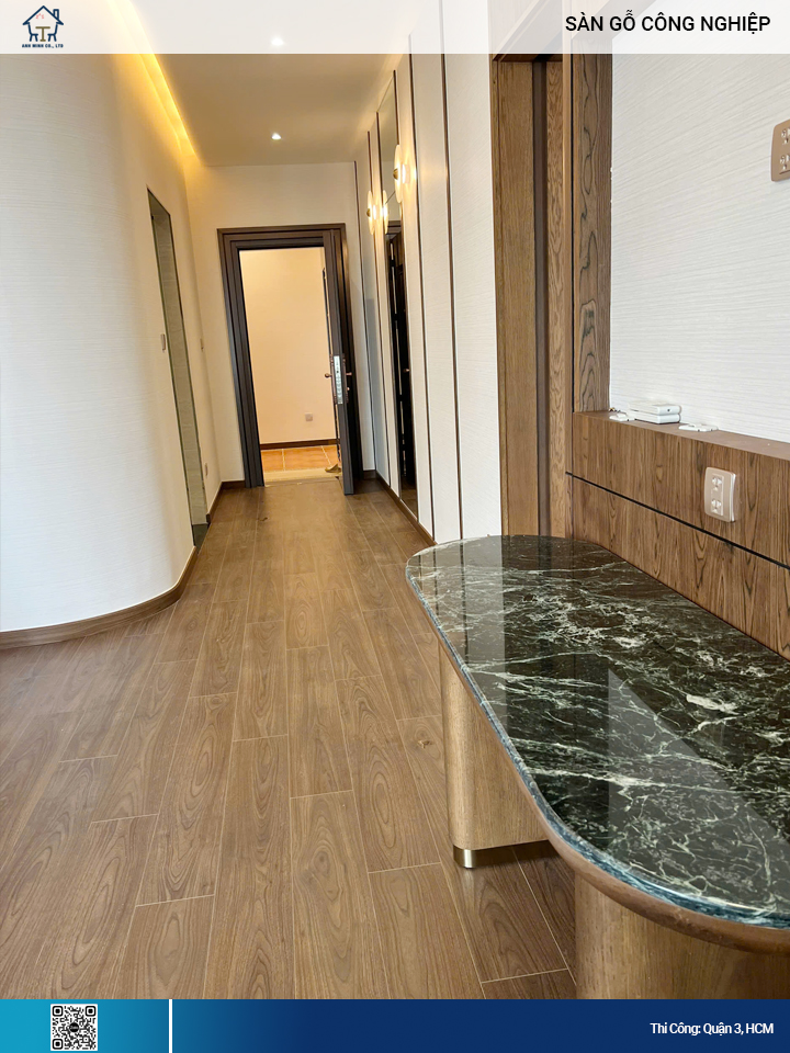 sàn gỗ công nghiệp tại Quận 3
