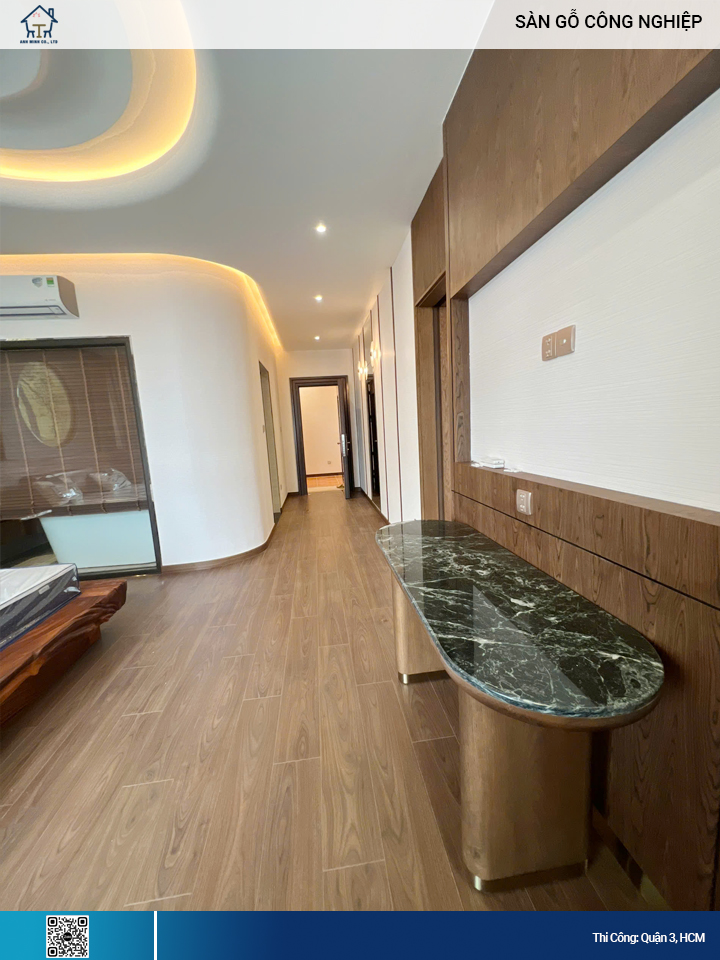 sàn gỗ công nghiệp tại Quận 3