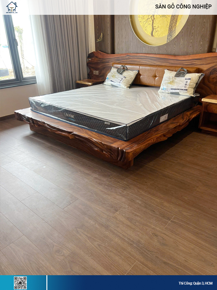 sàn gỗ công nghiệp tại Quận 3
