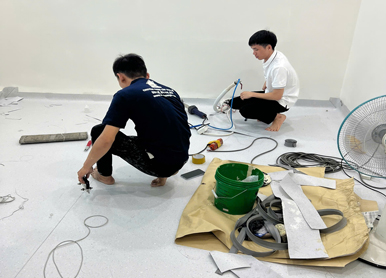 sàn nhựa Vinyl cuộn
