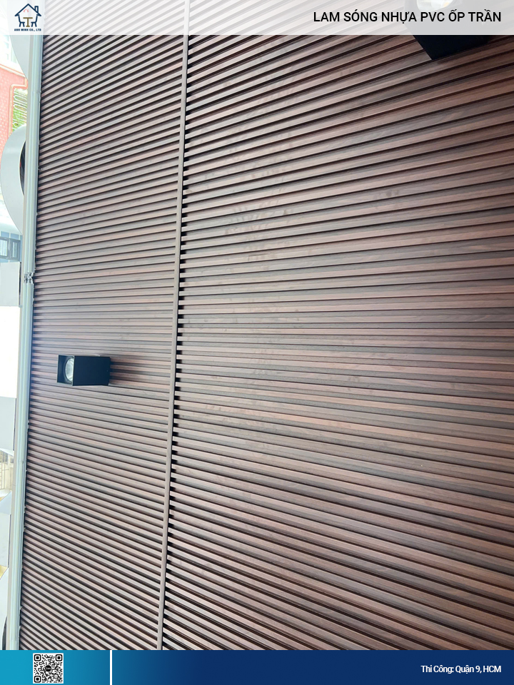 tấm lam sóng nhựa PVC ốp trần quận 9