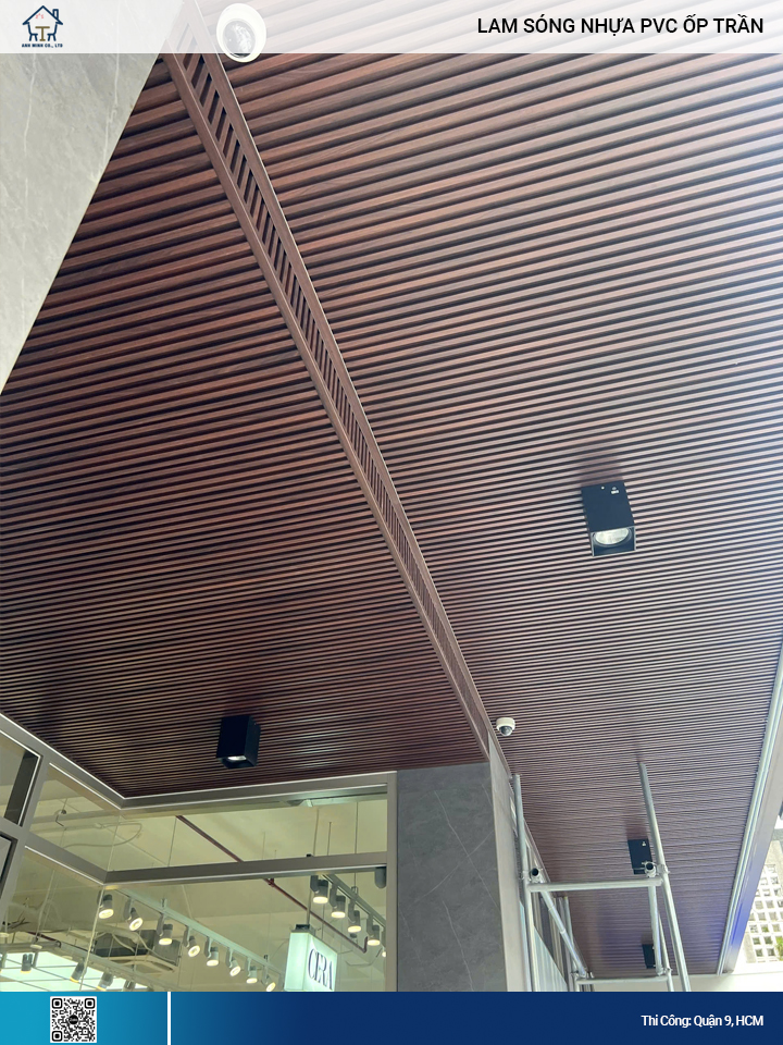 tấm lam sóng nhựa PVC ốp trần quận 9