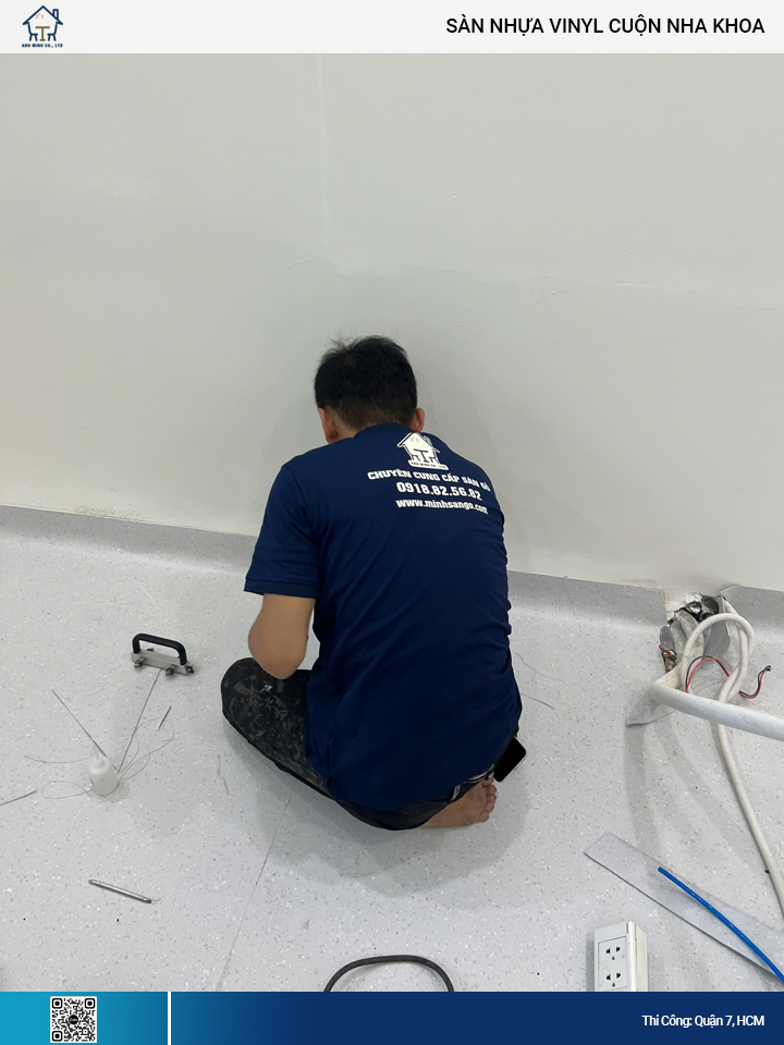 sàn nhựa Vinyl cuộn